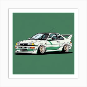 Toyota Gtr Art Print