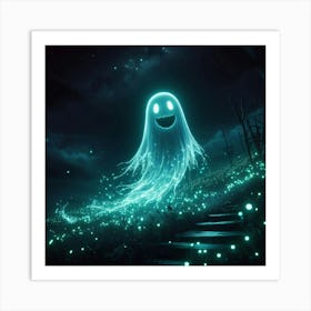 Ghost In The Night Art Print