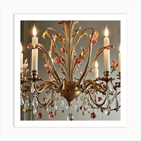 Florence Chandelier Art Print