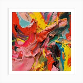 Abstract Painting 132 Art Print