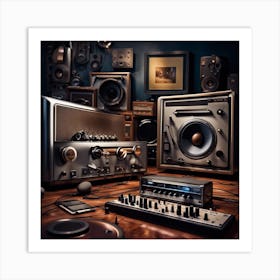 Acoustic Room Art Print