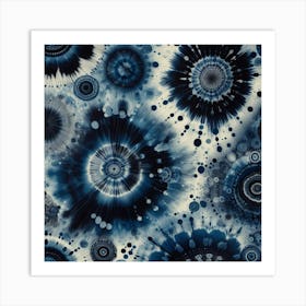 Indigo Infusion deep Art Print