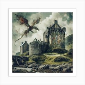 Scotland Castle Art Print