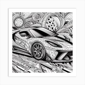 Ford Gt Art Print