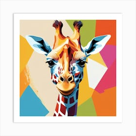 Giraffe 5 Art Print