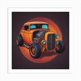 Hot Rod 6 Art Print