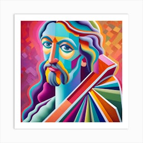 Christ Carrying The Cross Art Print