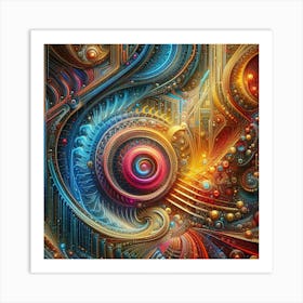 Fractal Art Art Print