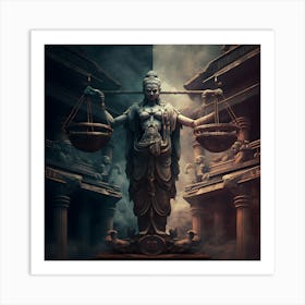 Justice Art Print