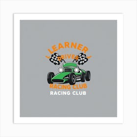 Learner River Racing Club Logo Art Print