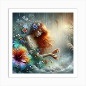 Flora And Fauna 3 Art Print