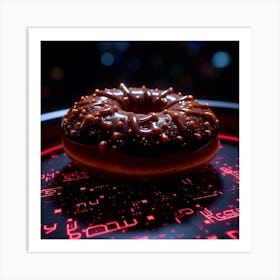 Star Wars Donut Art Print