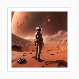 Vr Headset 1 Art Print