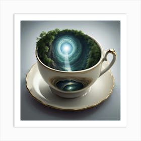 Tea Art 106 Art Print