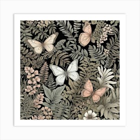 Butterfly Nature Art Wings Of Grace (1) Art Print