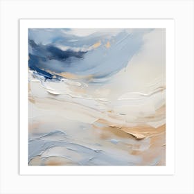 AI Tranquil Tinted Whispers 1 Art Print