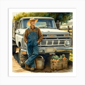 Farmer 1 Art Print