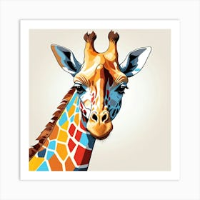 Giraffe 4 Art Print