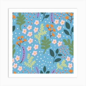 Floral Pattern Affiche