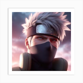 Kakashi Sensei 6 Art Print