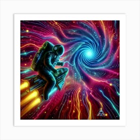 "Spiral Galaxy" Vortex Collection [Risky Sigma] Art Print