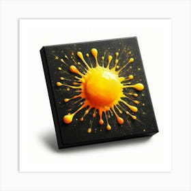 Sun Splash Canvas Art Print