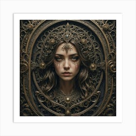 Gothic Portrait Art Print