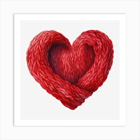 Heart Of Wool 1 Art Print