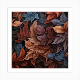 Autumn Leaves 2 Art Print