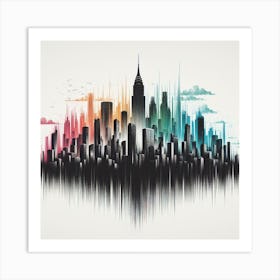 New York City Canvas Print Art Print