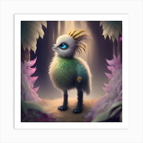 Bird Of The Forest Art Print