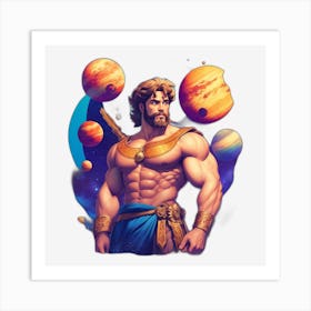 God Of The Sun Art Print