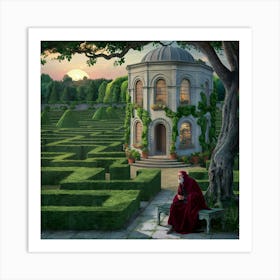 Scholar's Garden Art Print