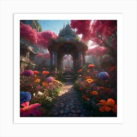 Fairy Garden Art Print