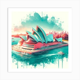 Sydney Opera House 5 Art Print