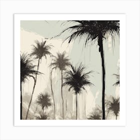 Palm Trees Art Print