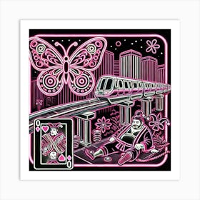 London Subway Art Print