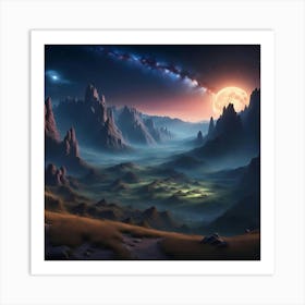 Alien Horizons Art Print