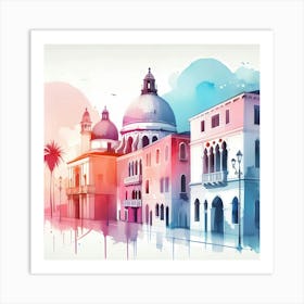 Venice City Art Print