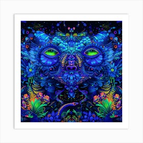 Psychedelic Art, Psychedelic Art, Psychedelic Art, Psychedelic Art 2 Art Print