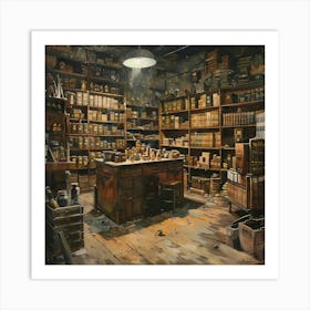 'The Pharmacy' 1 Art Print