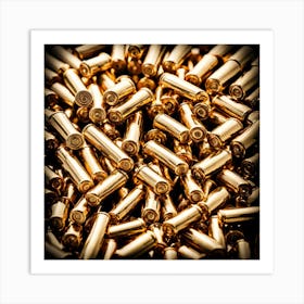 Gold Bullets 1 Art Print