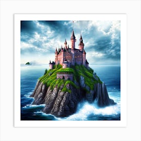 Solitary Castle Art Print