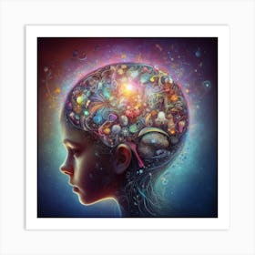 Child'S Head Art Print