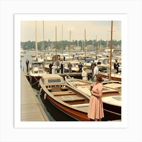 The Old Marina ~Reimagined- Hall-O-Gram Creations, Hallogramcreations, HallOGram Creations 8 Art Print