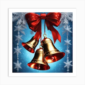 Christmas Bells Art Print