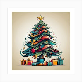 Christmas Tree 4 Art Print