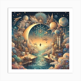 Dreamscape 1 Art Print