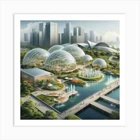 Gardens By The Bay 3 Art Print