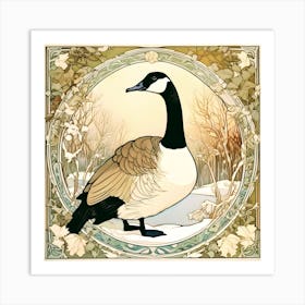 Canadian Goose Art Print